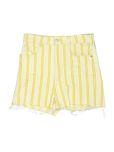 Pre-owned Pilcro Shorts In Yellow