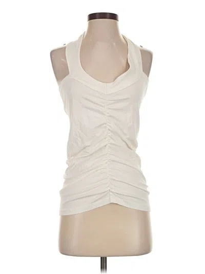 Pre-owned Pilcro Sleeveless Blouse In Ivory