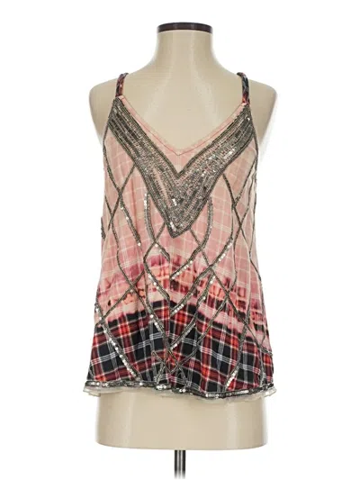 Pre-owned Pilcro Sleeveless Blouse In Pink