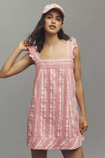 Pilcro Sleeveless Lakeside Swing Mini Dress
