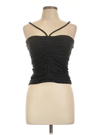 Pre-owned Pilcro Sleeveless Top Black Strapless Neckline Tops