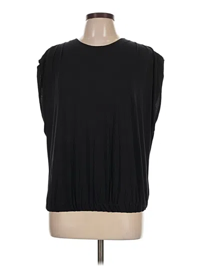 Pre-owned Pilcro Sleeveless T-shirt In Black