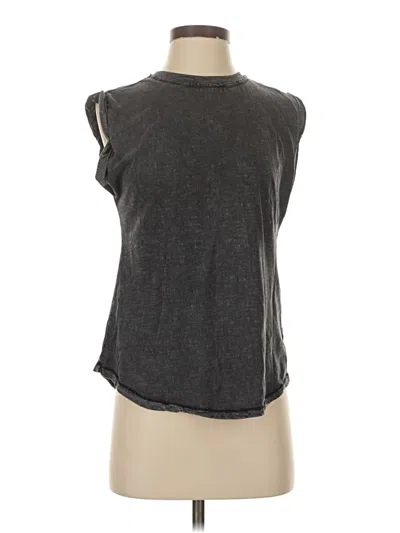 Pre-owned Pilcro Sleeveless T-shirt In Gray