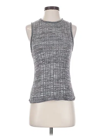 Pre-owned Pilcro Sleeveless T-shirt In Gray