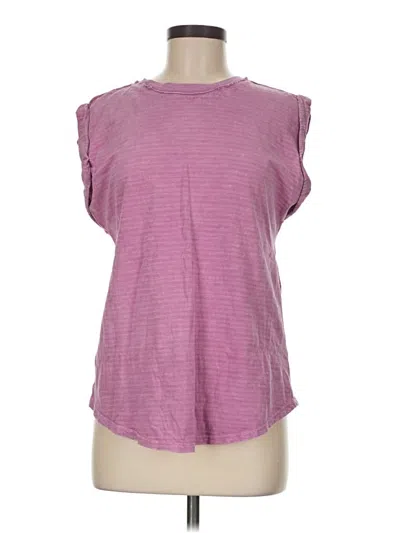 Pre-owned Pilcro Sleeveless T-shirt In Pink