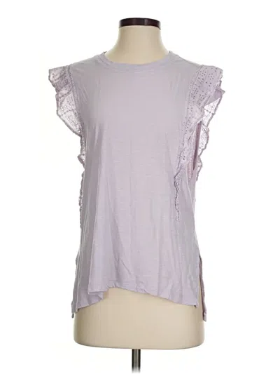 Pre-owned Pilcro Sleeveless T-shirt In Purple