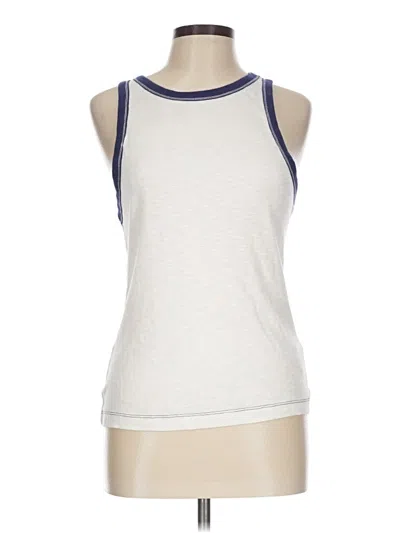 Pre-owned Pilcro Sleeveless T-shirt In White
