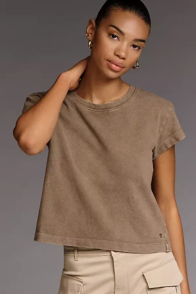 Pilcro Soft Wash Billie Tee By  In Orange