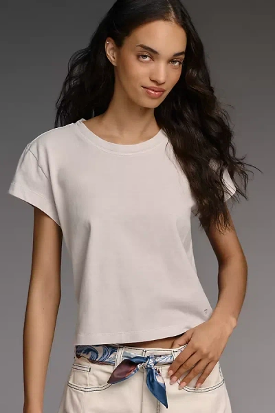 Pilcro Soft Wash Billie Tee By  In Neutral