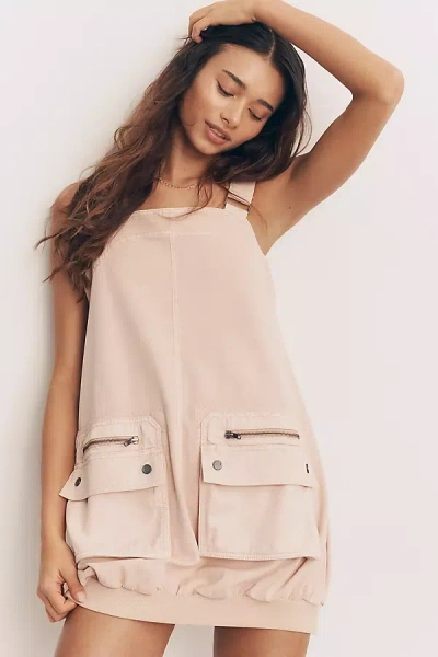 Pilcro Soft Wash Mini Dress By  In Brown