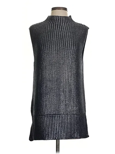 Pre-owned Pilcro Sweater Vest In Black