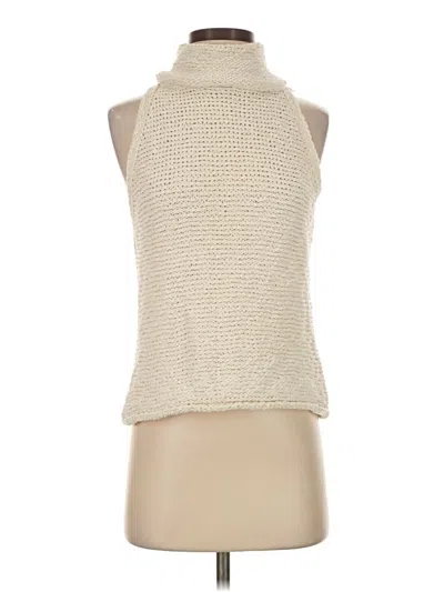 Pre-owned Pilcro Sweater Vest In Ivory