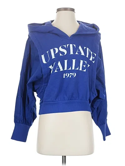 Pre-owned Pilcro Sweatshirt In Blue