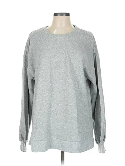 Pre-owned Pilcro Sweatshirt In Gray