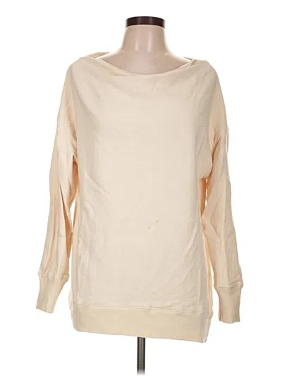 Pre-owned Pilcro Sweatshirt In Ivory