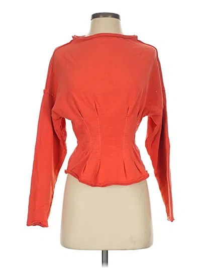 Pre-owned Pilcro Sweatshirt In Orange