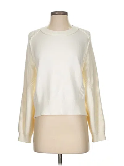 Pre-owned Pilcro Sweatshirt In White