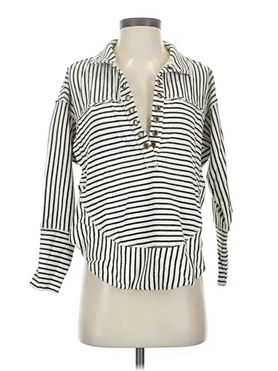 Pre-owned Pilcro Sweatshirt In White