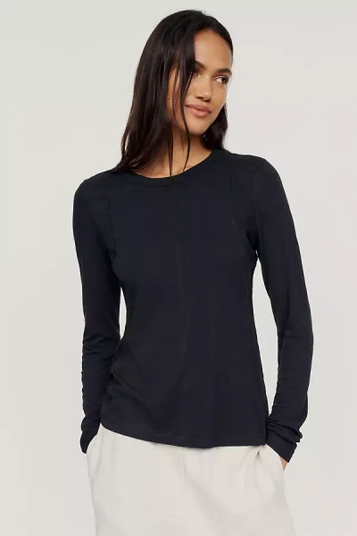 Pilcro Teddy Tissue Tee In Blue