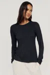 Pilcro Teddy Tissue Tee In Blue
