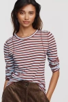 Pilcro Teddy Tissue Tee In Brown
