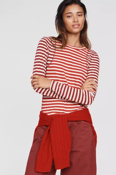 Pilcro Teddy Tissue Tee In Multicolor
