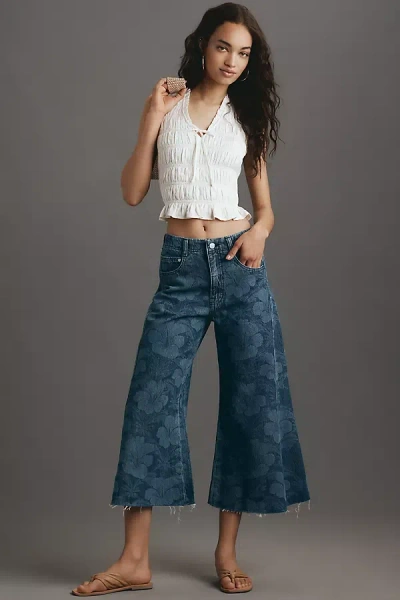 Pilcro The Adi High-rise Crop Relaxed Flare Jeans By