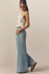 Pilcro The Adi Mid-rise Frayed Relaxed Flare Jeans By : Pull-on Edition