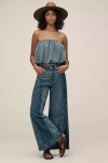 PILCRO THE ADI MID-RISE FRAYED RELAXED FLARE JEANS BY PILCRO: REWORKED EDITION