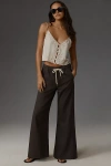 PILCRO THE ADI MID-RISE RELAXED FLARE PANTS BY PILCRO: PULL-ON EDITION