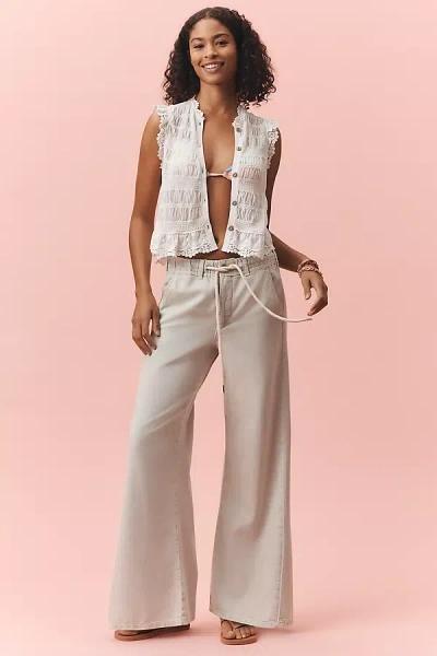 Pilcro The Adi Mid-rise Relaxed Flare Pants By : Pull-on Edition