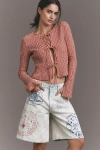 Pilcro The Adi Mid-rise Relaxed Shorts By  In Multicolor