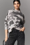 Pilcro The Alani Cashmere Mock-neck Sweater By  In Gray