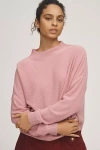 Pilcro The Alani Cashmere Mock-neck Sweater By  In White