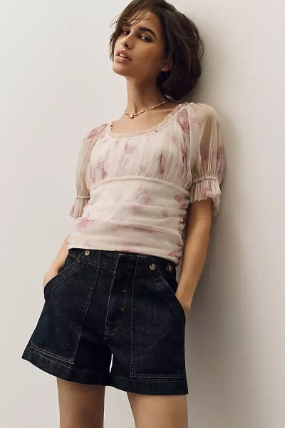 Pilcro The Henri Camper Shorts By  In Pink