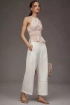 Pilcro The Izzie Relaxed Pull-on Barrel Pants By