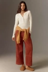 Pilcro The Izzie Relaxed Pull-on Barrel Pants By : Corduroy Edition In Pink