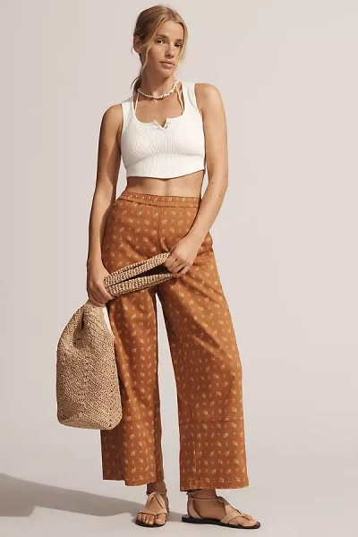 Pilcro The Izzie Relaxed Pull-on Barrel Pants By : Printed Twill Edition
