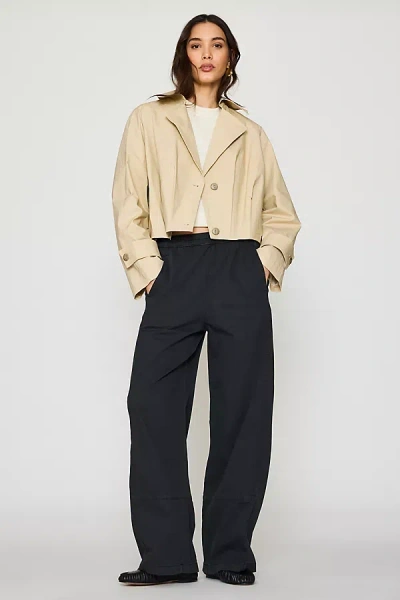 Pilcro The Izzie Relaxed Pull-on Barrel Trousers By  In Multicolor