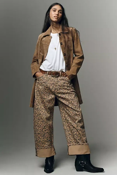 Pilcro The Kayden Carpenter Bow Barrel Jeans By  In Multi