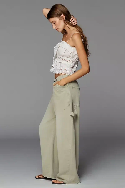 Pilcro The Kayden High-rise Carpenter Barrel Trousers By  In Multi