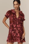 Pilcro The Keira Corduroy Mini Dress By  In Pattern