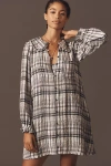 Pilcro The Keira Long-sleeve Mini Dress By  In Multi