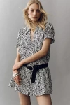 Pilcro The Keira Mini Dress By  In Black