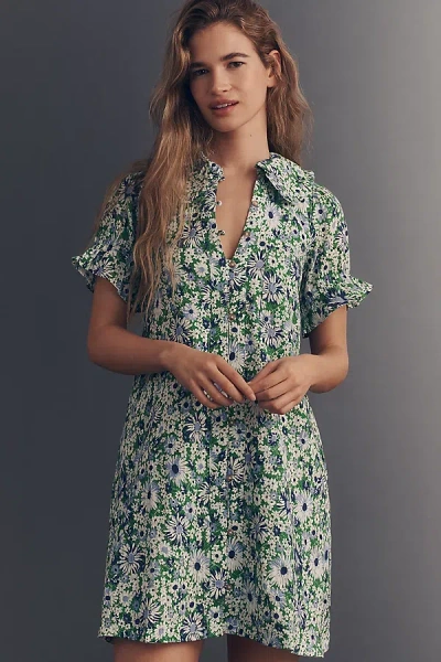 Pilcro The Keira Mini Dress By  In Green