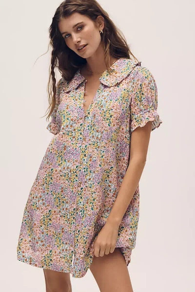 Pilcro The Keira Mini Dress By  In Pink