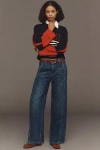 Pilcro The Lex High-rise Relaxed Tapered Jeans By  In Blue