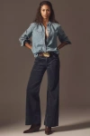 Pilcro The Rylan High-rise Flare Jeans By : Corduroy Edition In Blue