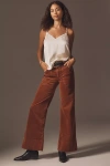 Pilcro The Rylan High-rise Flare Jeans By : Corduroy Edition In Brown