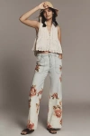 Pilcro The Rylan Relaxed High-rise Flare Jeans By